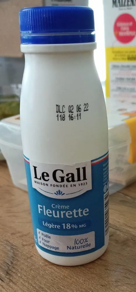 Crème fleurette