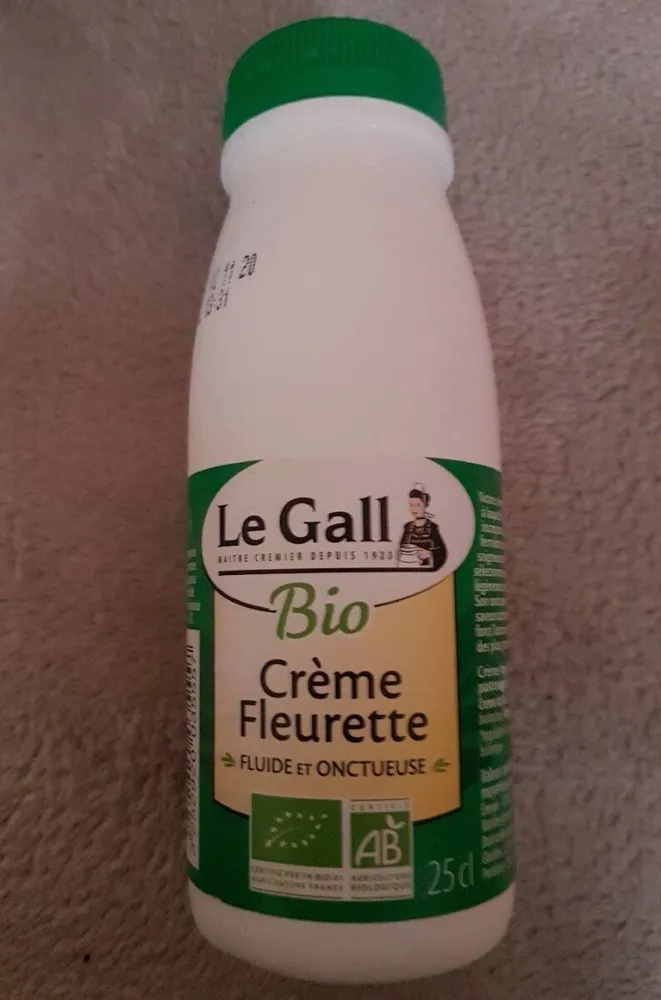 Crème fleurette BIO
