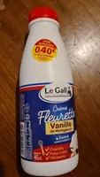 Crème fleurette vanille de Madagascar