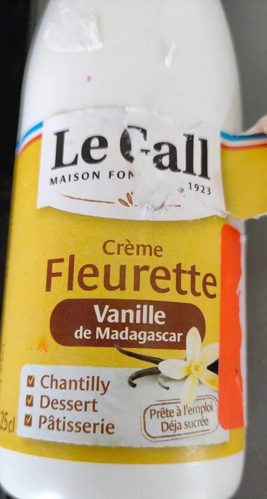 Crème fleurette