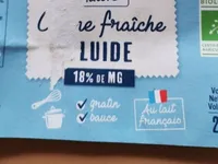 Crème fraîche fluide