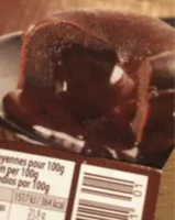 Cœur fondant au chocolat