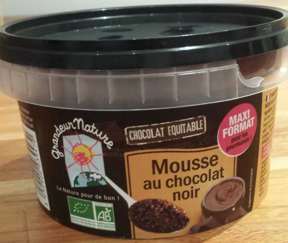 Mousse au chocolat noir