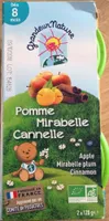 Compote pomme mirabelle cannelle