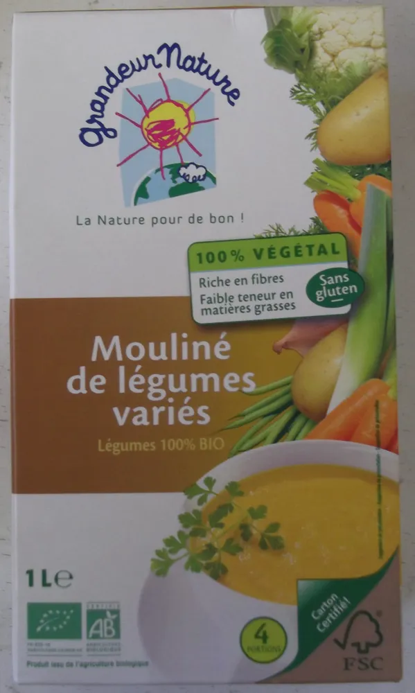 Mouliné de Légumes Variés