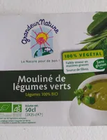 Mouliné de légumes verts bio