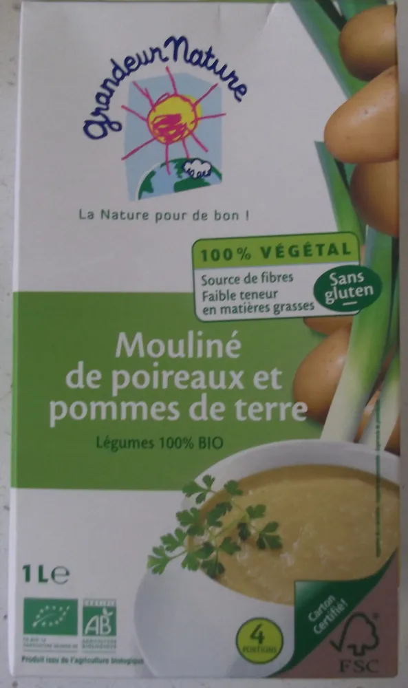 Mouline Poireau Et Pomme De Terre