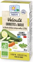 Velouté courgettes & basilic à l'huile d'olive extra