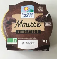 Mousse chocolat noir