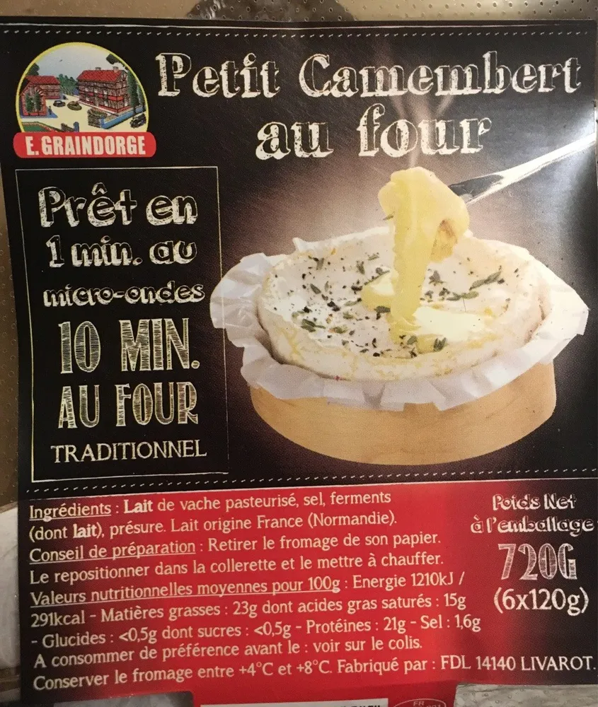 Petits camemberts au four