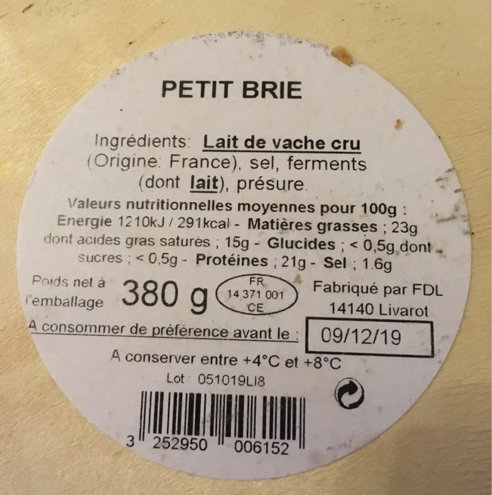 Petit brie