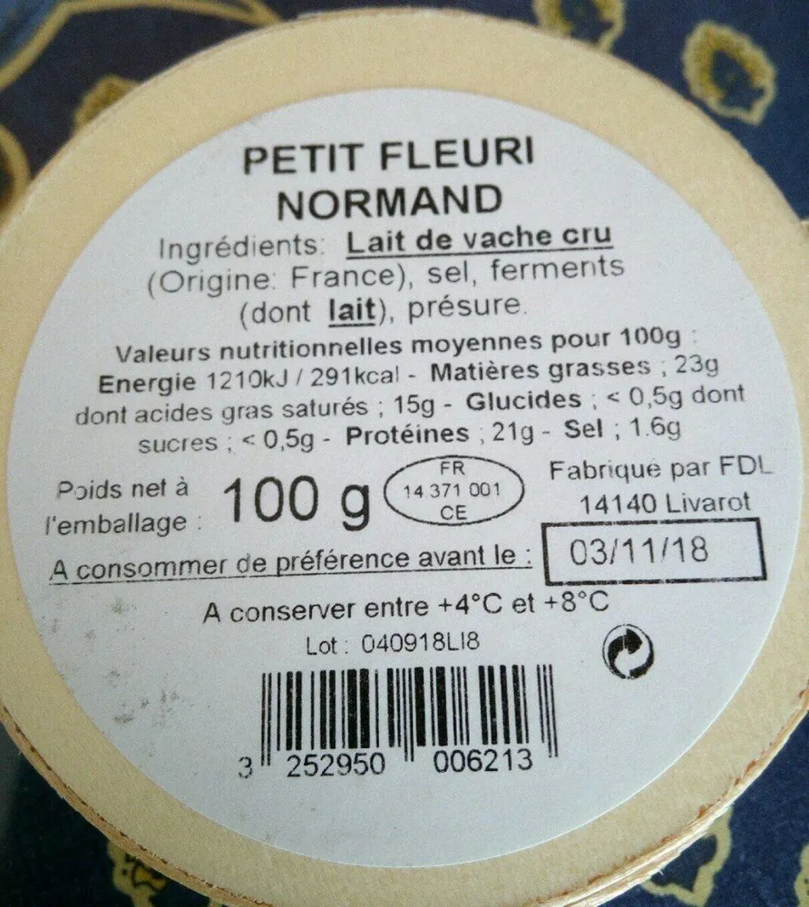 Petit fleuri normand