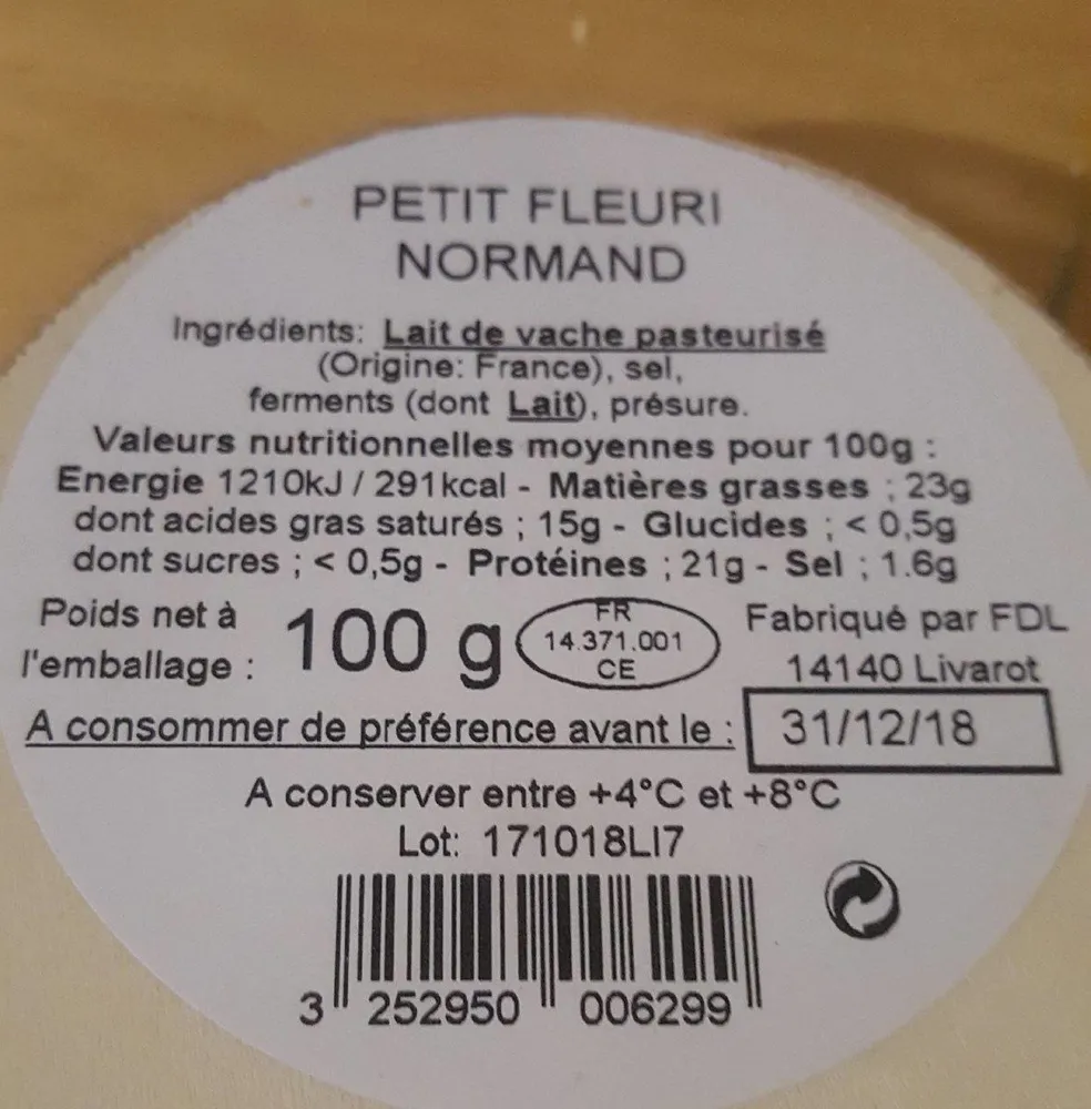Petit fleuri normand