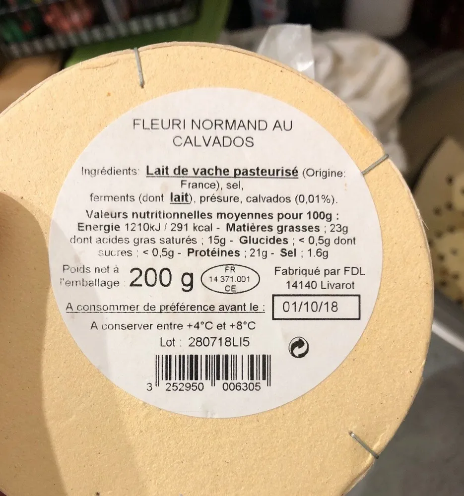 Fleuri normand au calvados