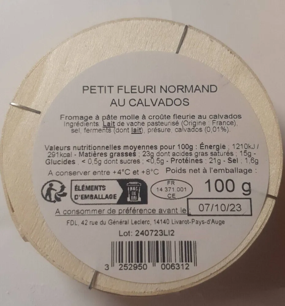 Petit fleuri normand au Calvados