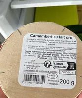 Camembert lait cru