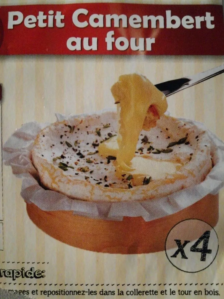 Petit camembert au four
