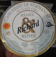 Camembert de Normandie au lait cru (22 % MG)