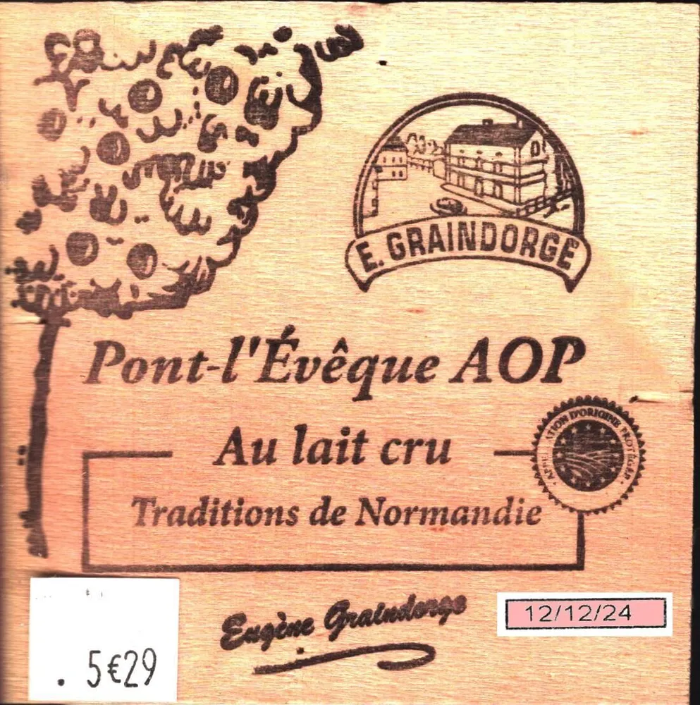 Petit Pont l'Évêque AOP (24% MG)