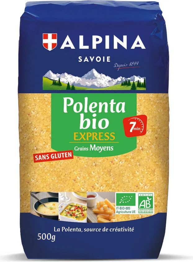 Polenta Bio Express Grains Moyens