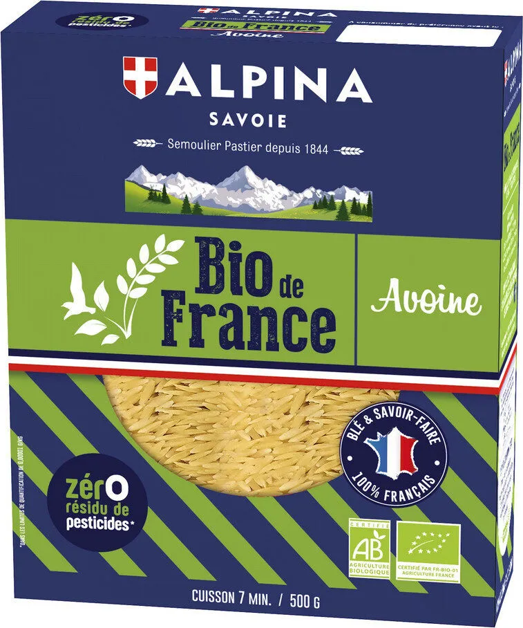 Avoine Bio de France
