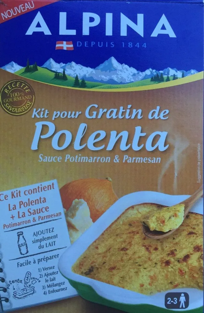 Kit pour gratin de polenta