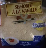 Semoule à la vanille