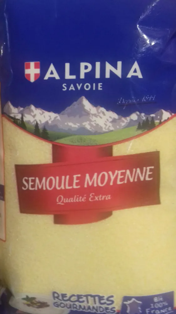 Semoule moyenne ALPINA SAVOIE