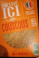 Couscous semi complet