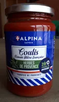 Coulis tomates filière française herbes de Provence