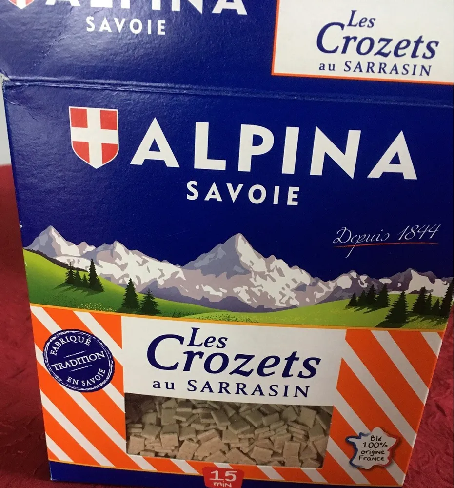 Crozets au sarrasin
