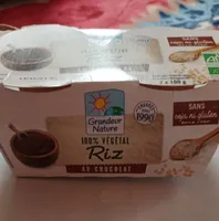 végétal riz au chocolat