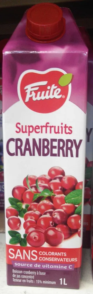 Superfruits Cranberry