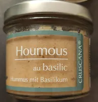Houmous au basilic