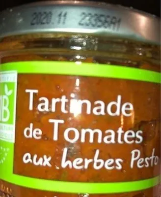 Tartinade de tomates aux herbes Pesto