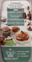 Tartinade champignons et petits légumes