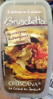 Bruschetta Mascarpone Aubergine, Olives
