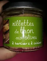 Rillettes de thon aux olives