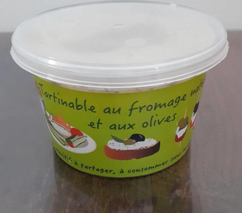 Tartinable au fromage et aux olives