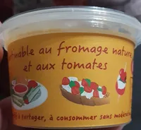 Tartinable au fromage nature et aux tomates