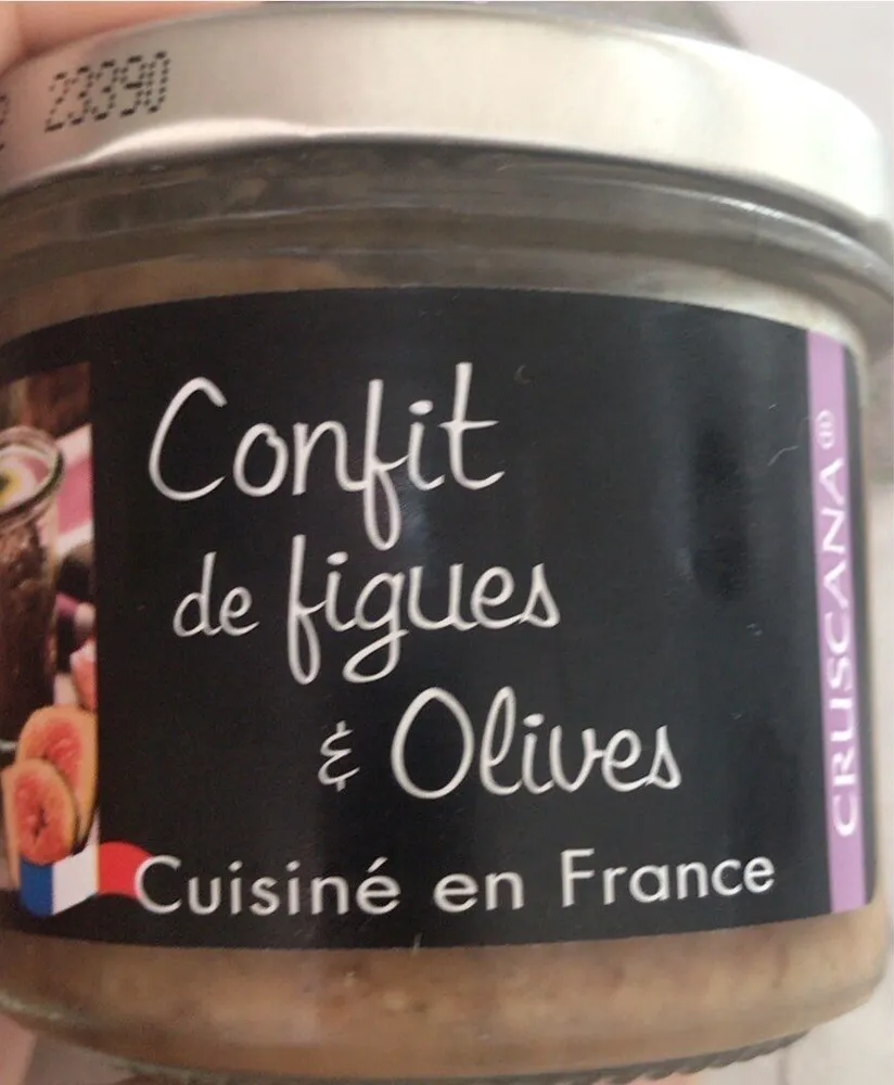 Confit de figues olives