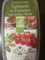 Tartinade de tomates aux herbes pesto