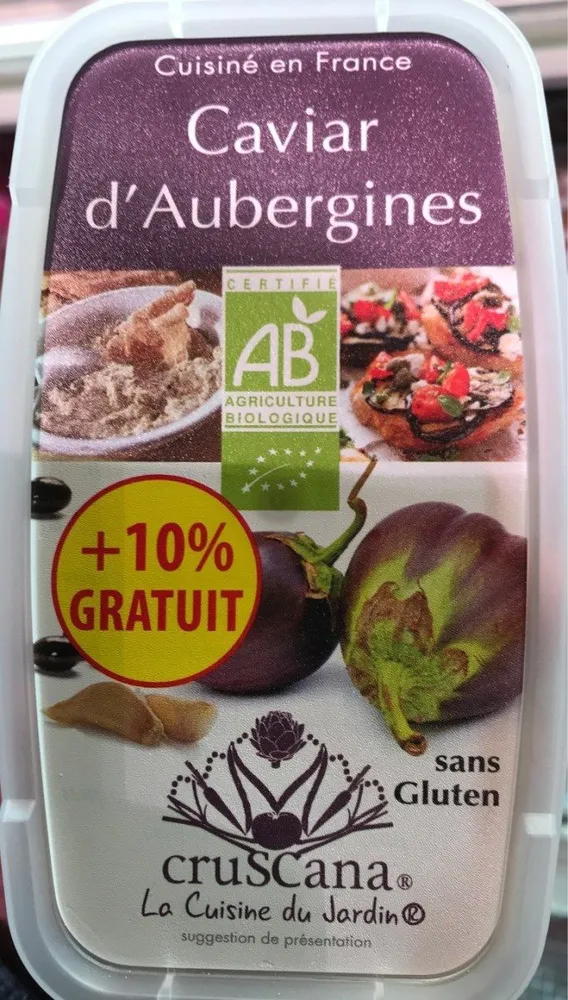Caviar d'aubergine