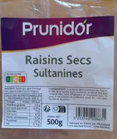 Raisins secs Sultanines