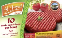 Steaks hachés pur bœuf halal