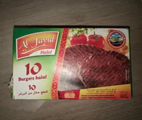 Burger nature halal 0.8kg