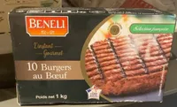 Burgers au boeuf