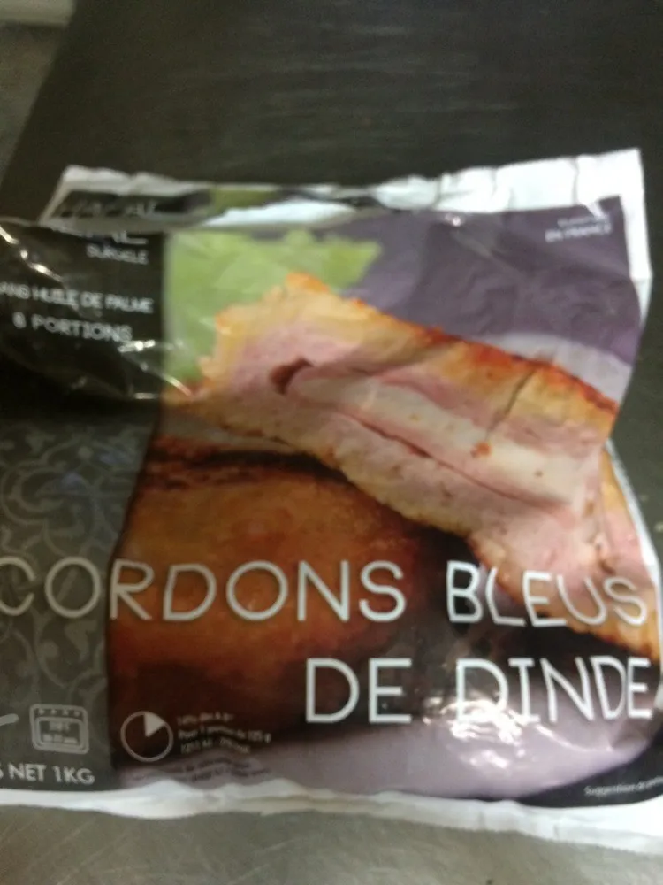 Cordon bleu de dinde