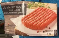 Steak Haché Pur Boeuf Surgelé