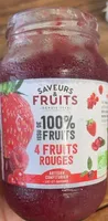 Confiture 4 fruits rouges